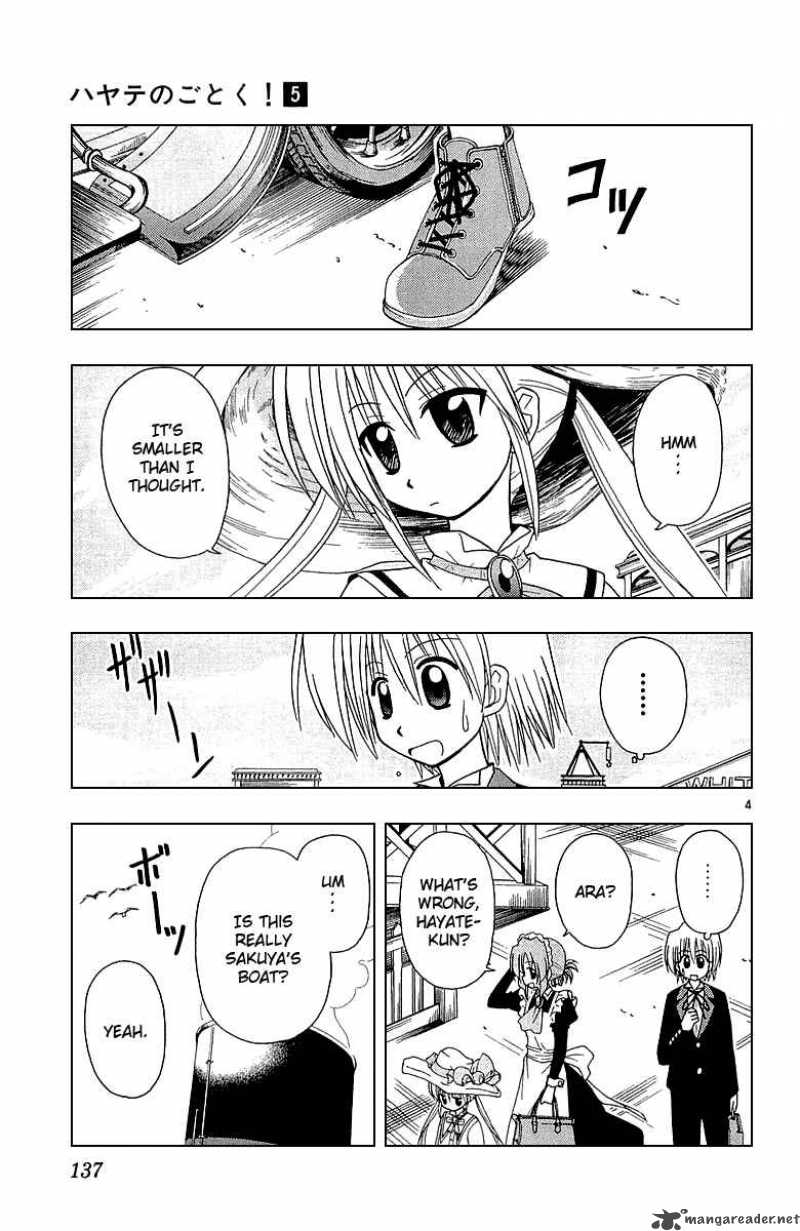 Hayate The Combat Butler Chapter 50 Page 4