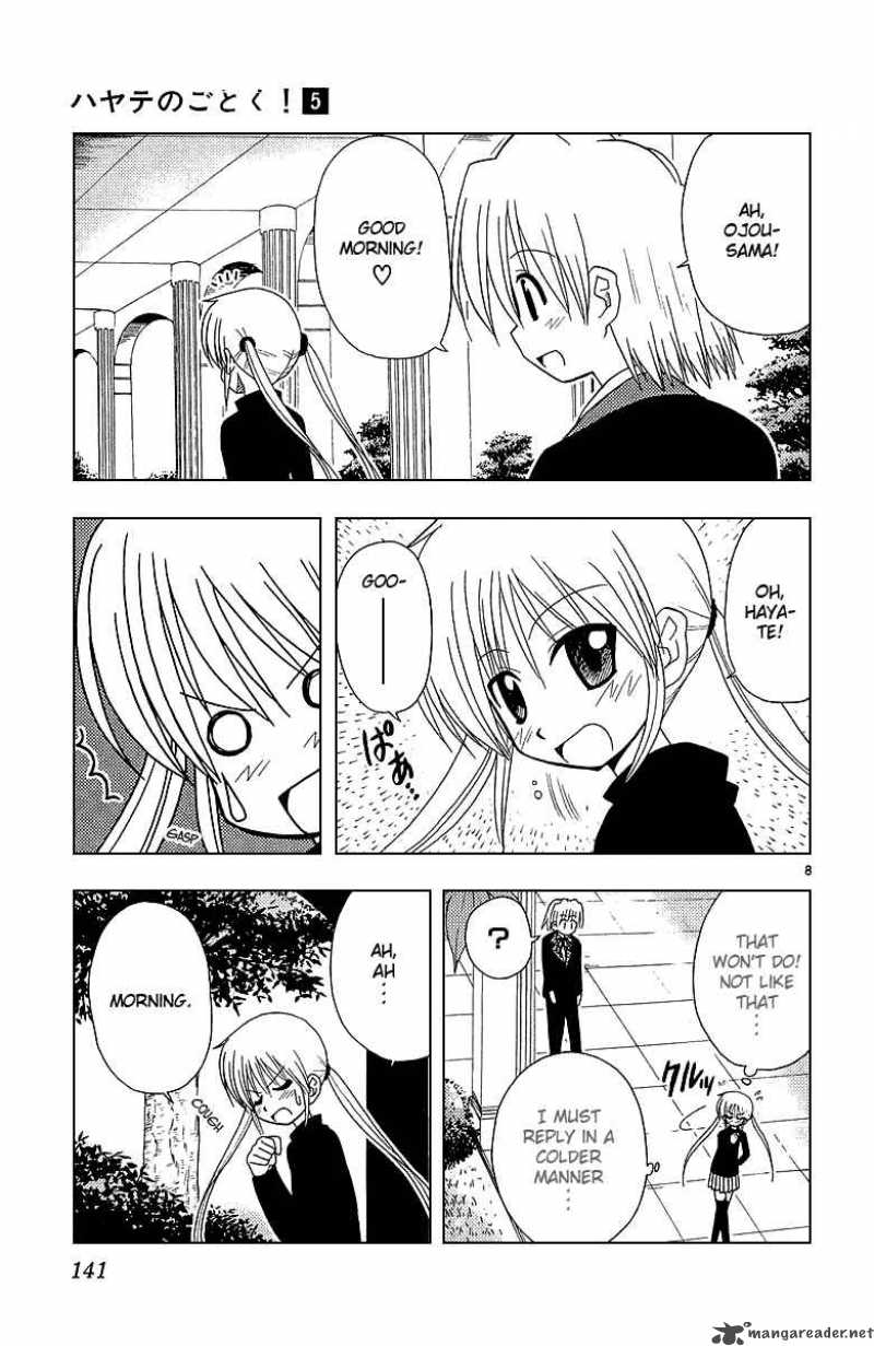 Hayate The Combat Butler Chapter 50 Page 8