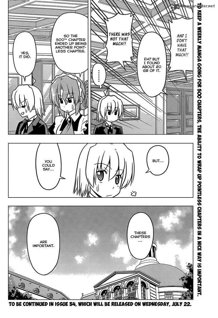 Hayate The Combat Butler Chapter 500 Page 18