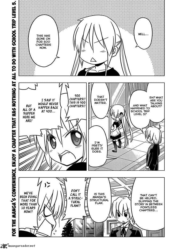Hayate The Combat Butler Chapter 500 Page 5