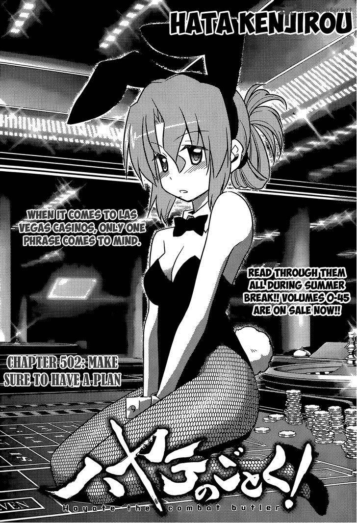 Hayate The Combat Butler Chapter 502 Page 2