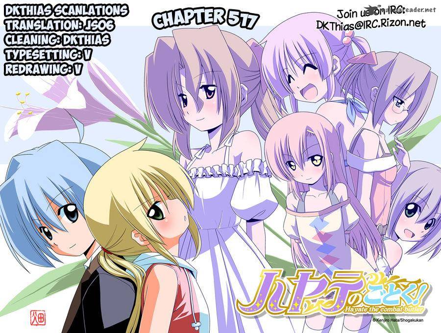 Hayate The Combat Butler Chapter 517 Page 17