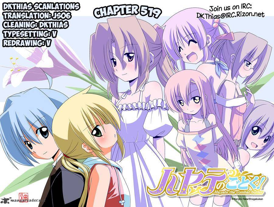 Hayate The Combat Butler Chapter 519 Page 17