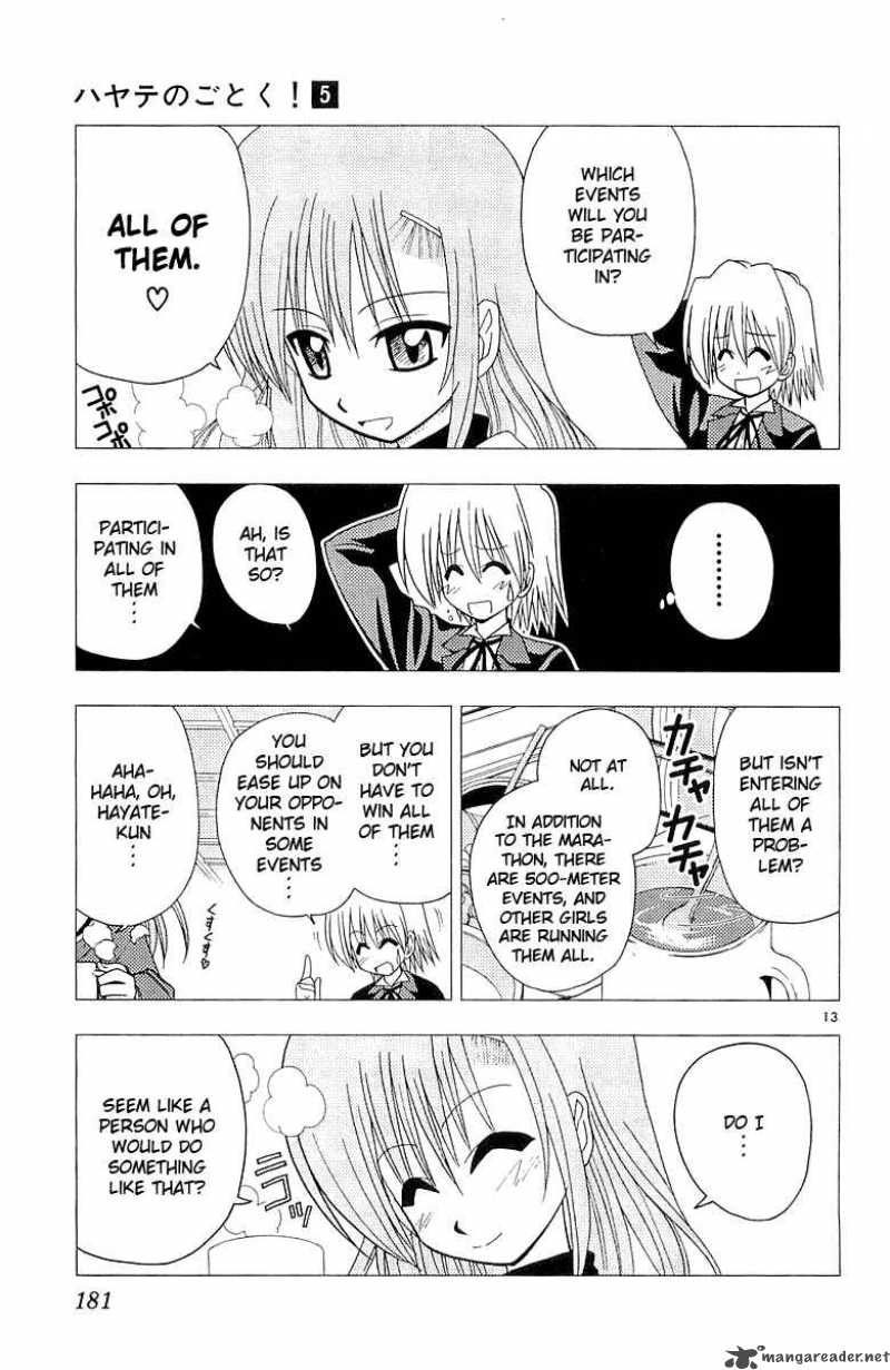 Hayate The Combat Butler Chapter 52 Page 13