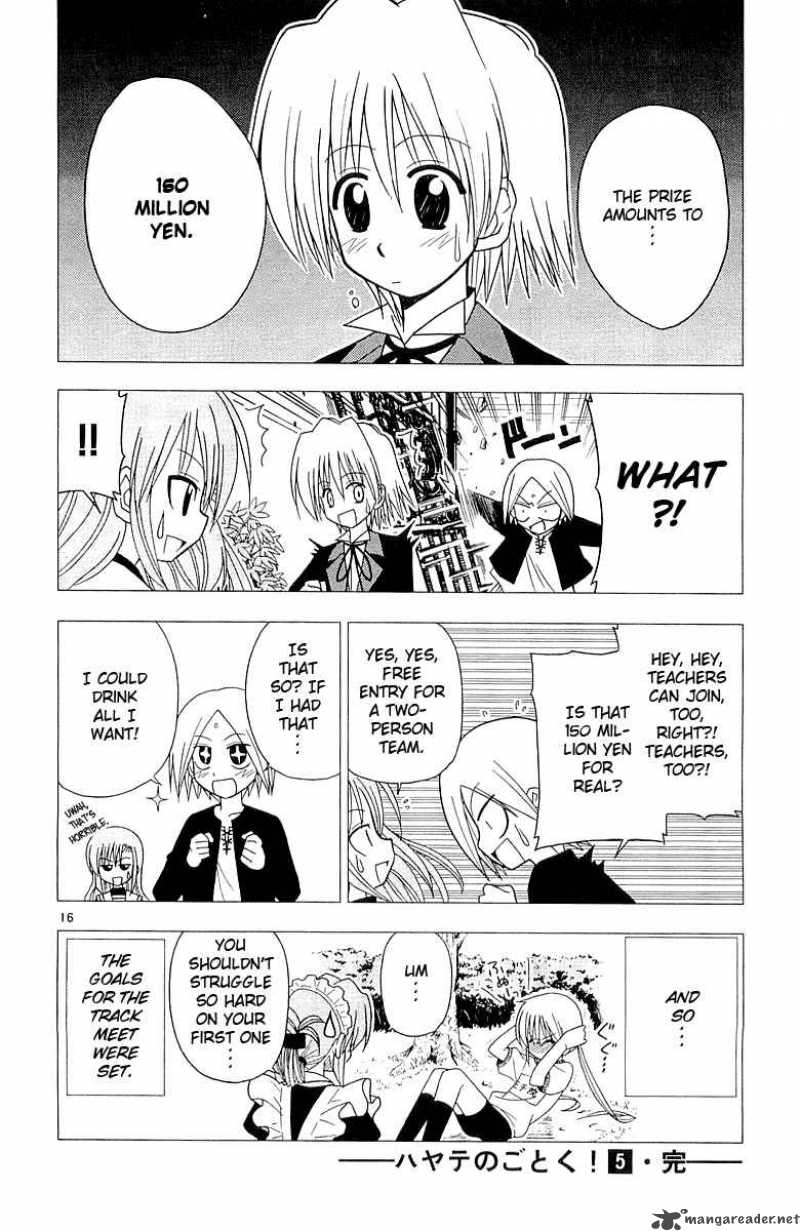 Hayate The Combat Butler Chapter 52 Page 16