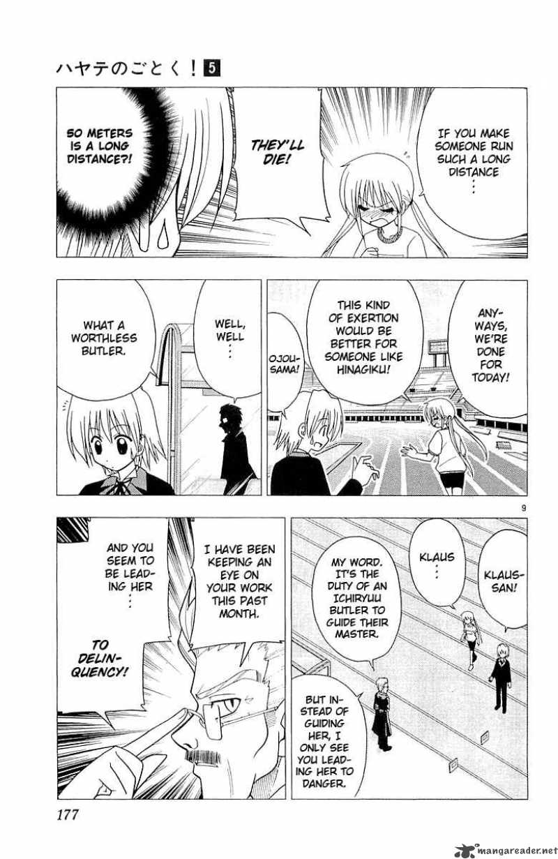 Hayate The Combat Butler Chapter 52 Page 9