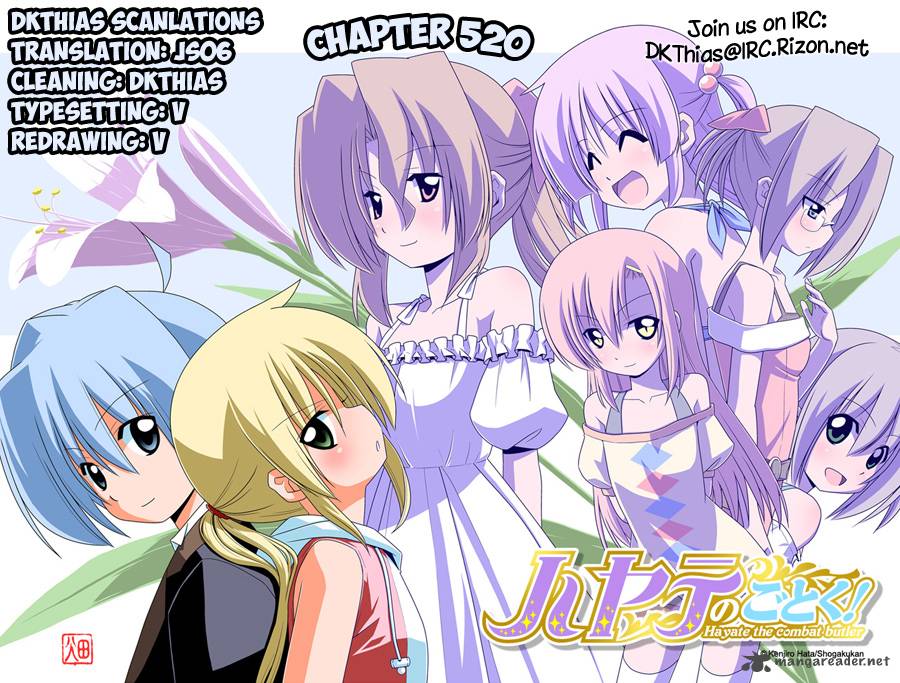 Hayate The Combat Butler Chapter 520 Page 17