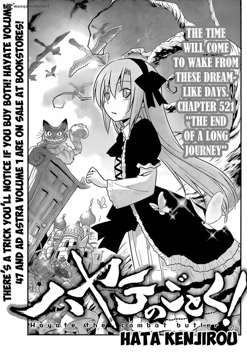 Hayate The Combat Butler Chapter 521 Page 1