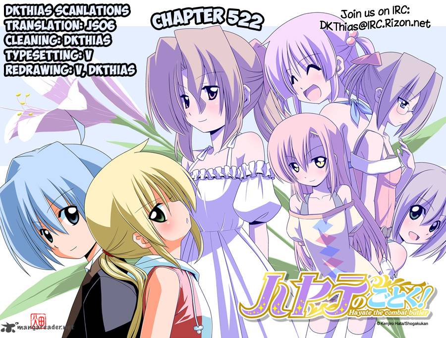 Hayate The Combat Butler Chapter 522 Page 17