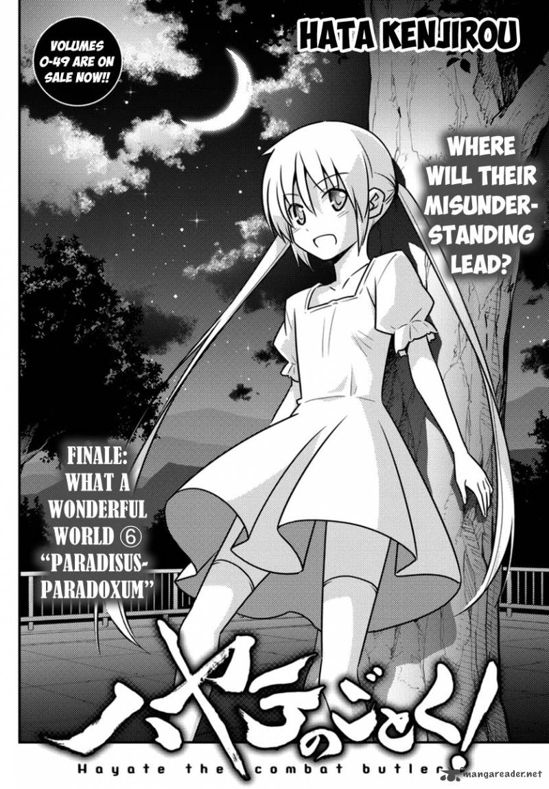 Hayate The Combat Butler Chapter 554 Page 2