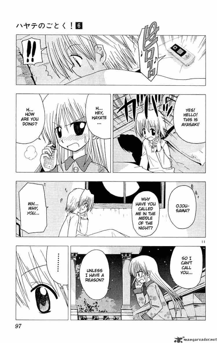 Hayate The Combat Butler Chapter 58 Page 11