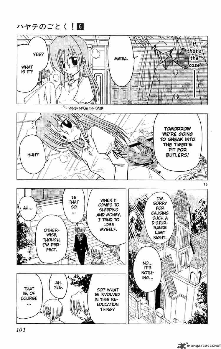 Hayate The Combat Butler Chapter 58 Page 15