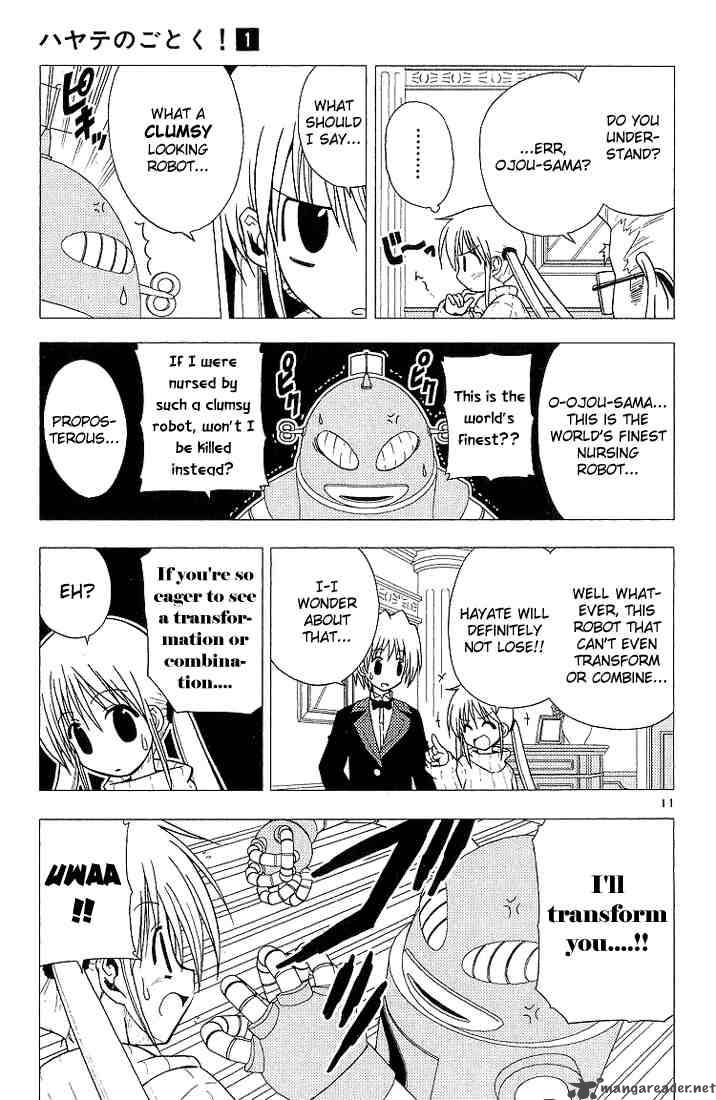 Hayate The Combat Butler Chapter 6 Page 11