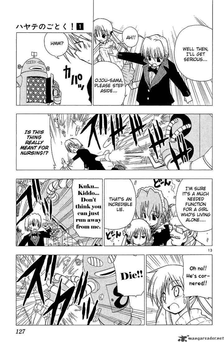Hayate The Combat Butler Chapter 6 Page 13