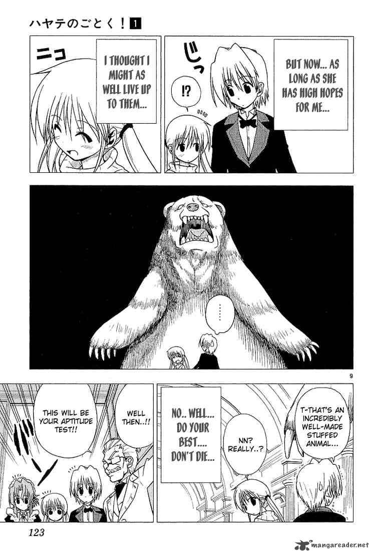Hayate The Combat Butler Chapter 6 Page 9