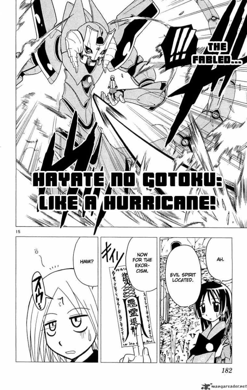 Hayate The Combat Butler Chapter 63 Page 15