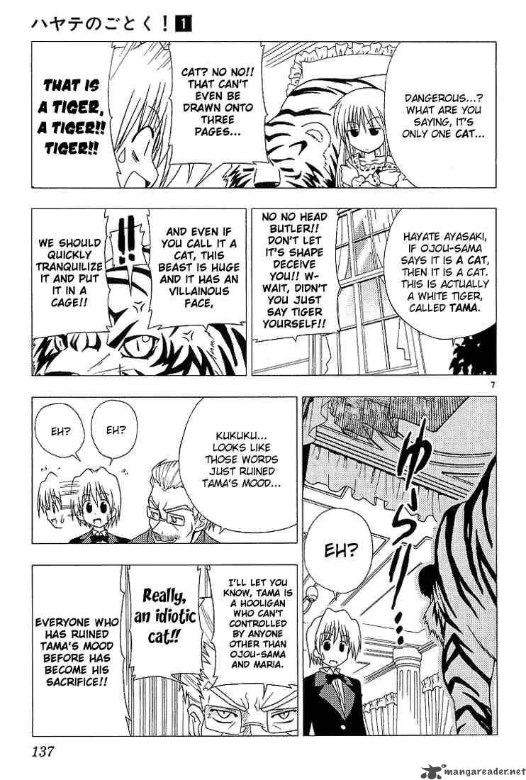 Hayate The Combat Butler Chapter 7 Page 7