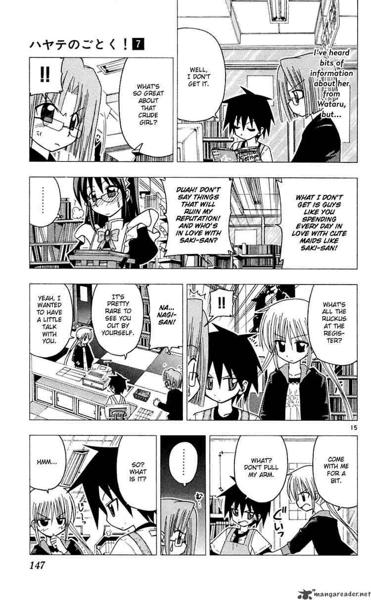 Hayate The Combat Butler Chapter 72 Page 15