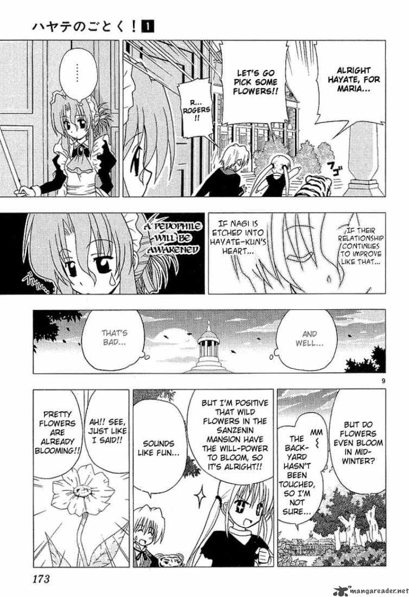Hayate The Combat Butler Chapter 9 Page 9