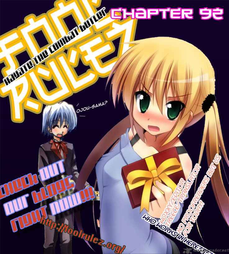 Hayate The Combat Butler Chapter 92 Page 17