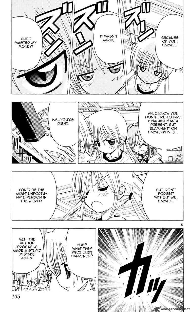 Hayate The Combat Butler Chapter 92 Page 5