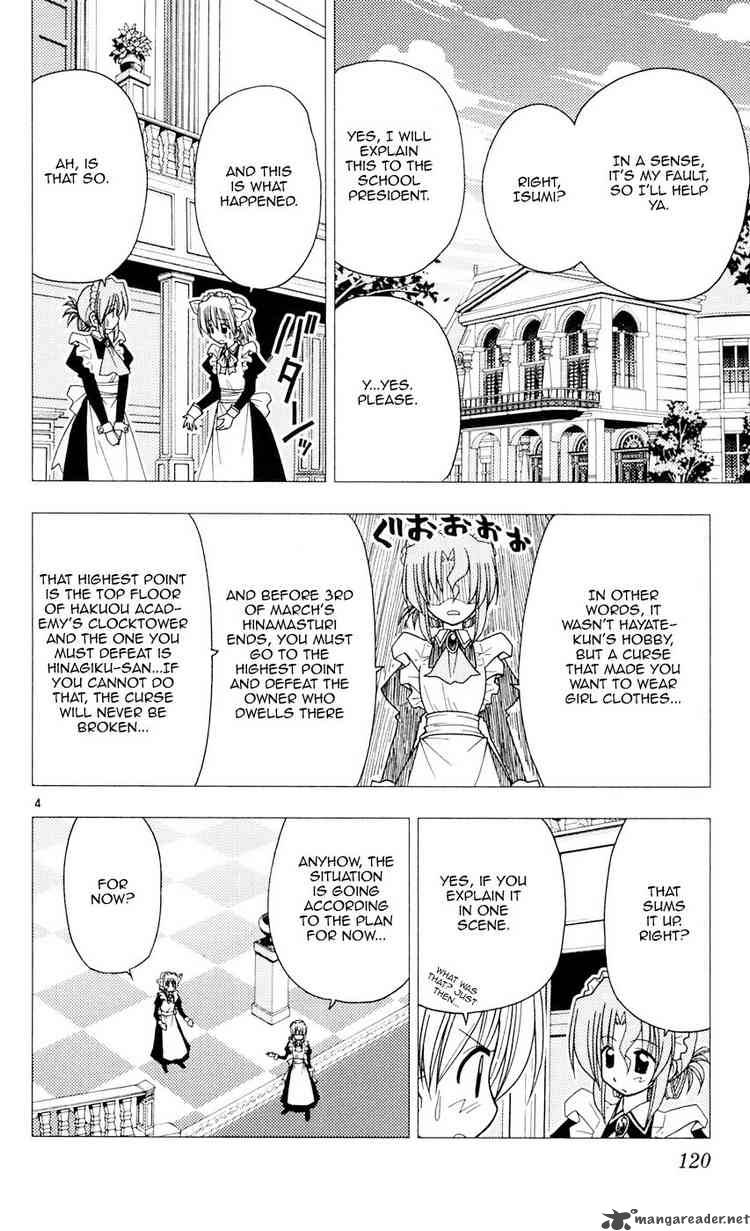 Hayate The Combat Butler Chapter 93 Page 4