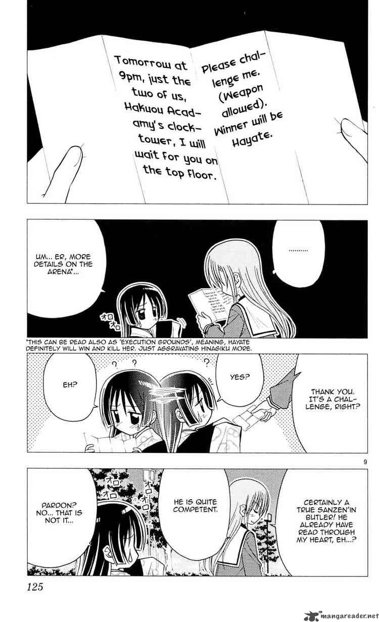 Hayate The Combat Butler Chapter 93 Page 9