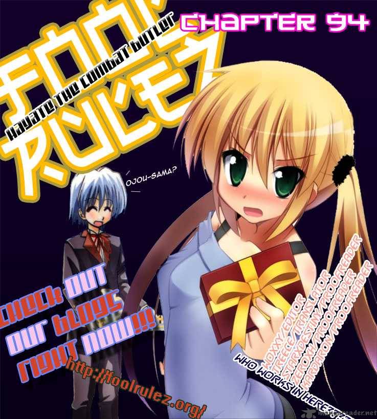 Hayate The Combat Butler Chapter 94 Page 17