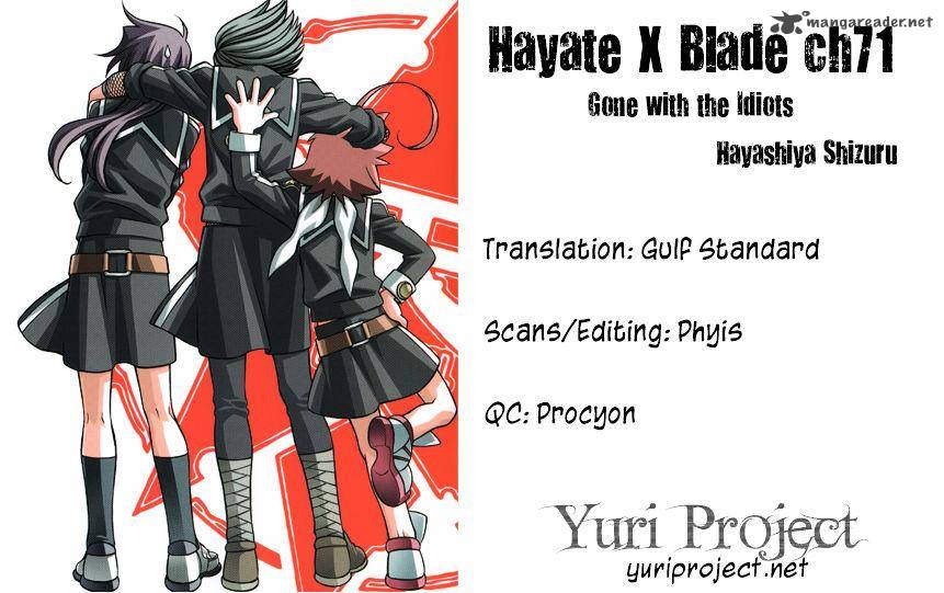 Hayate X Blade Chapter 71 Page 38