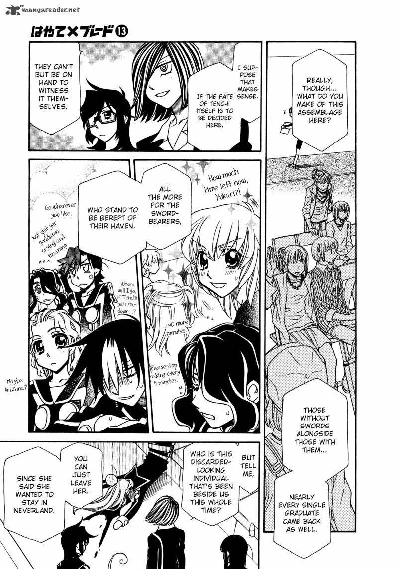 Hayate X Blade Chapter 75 Page 25