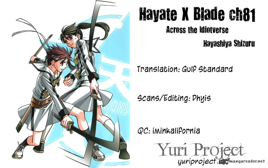Hayate X Blade Chapter 81 Page 32