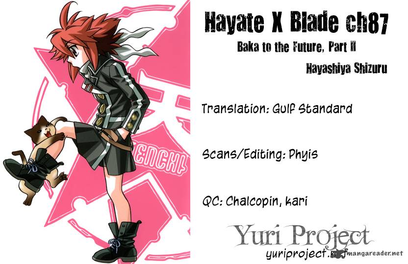 Hayate X Blade Chapter 87 Page 23