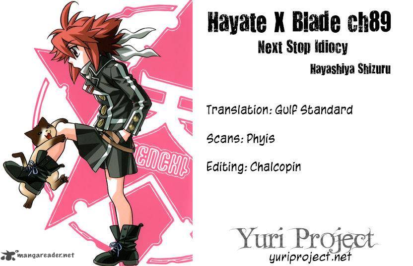 Hayate X Blade Chapter 89 Page 38