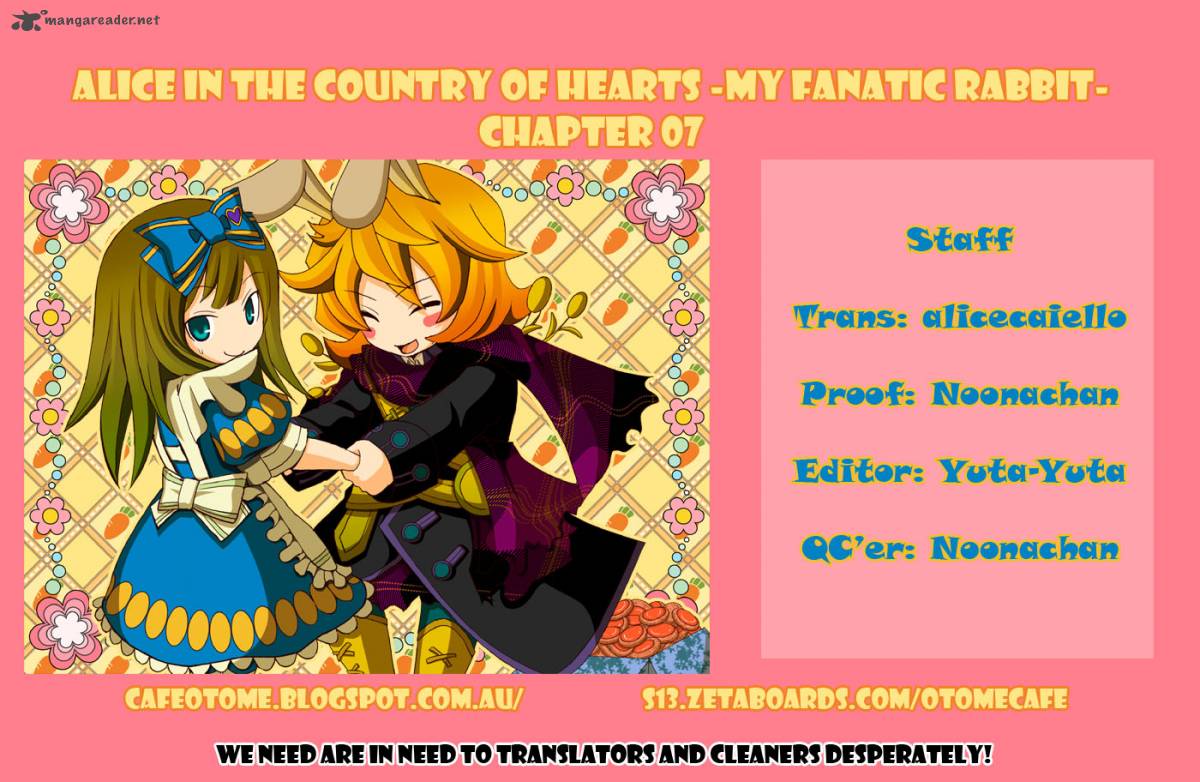 Heart No Kuni No Alice My Fanatic Rabbit Chapter 7 Page 31