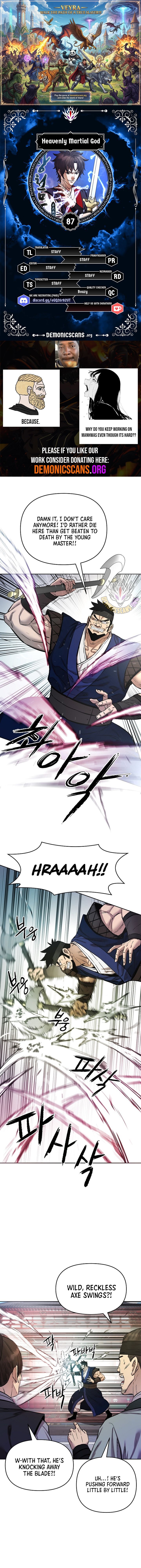 Heavenly Martial God Chapter 87 Page 1