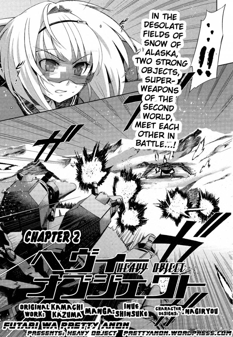 Heavy Object Chapter 2 Page 1