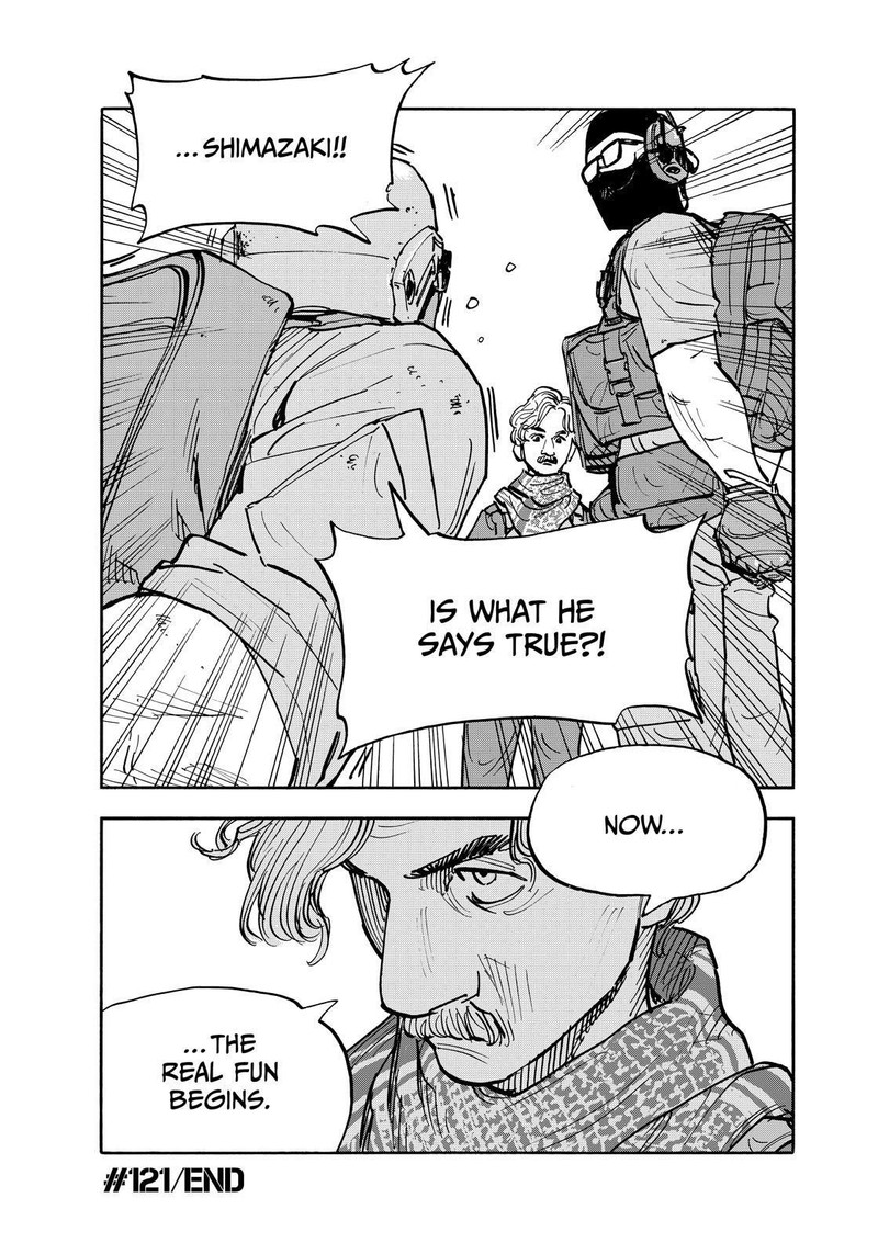 Heiwa No Kuni No Shimazaki E Chapter 121 Page 18