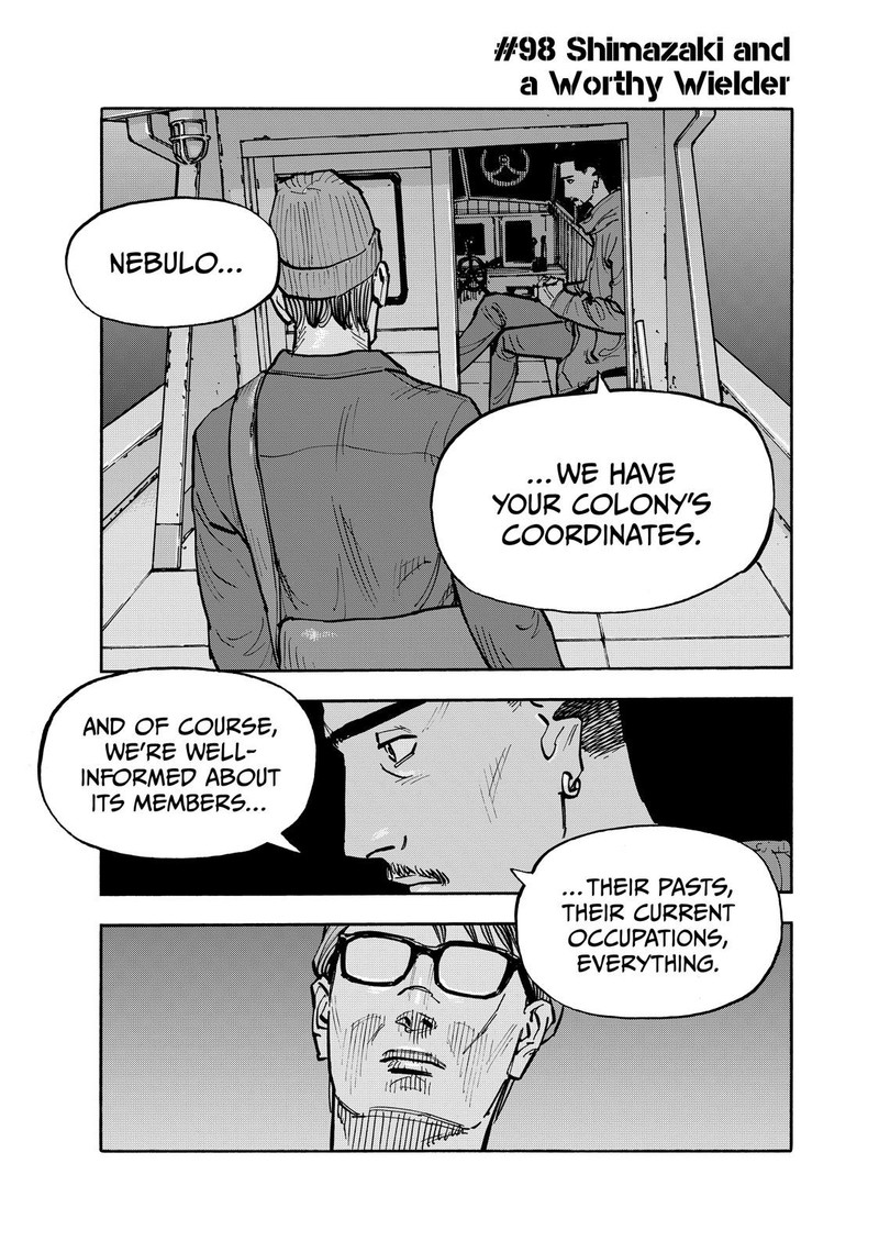 Heiwa No Kuni No Shimazaki E Chapter 98 Page 1