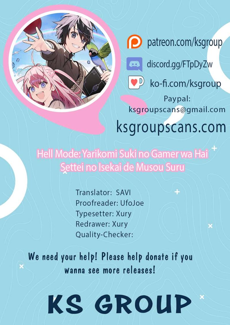Hell Mode Yarikomi Suki No Gamer Wa Hai Settei No Isekai De Musou Suru Chapter 75b Page 1