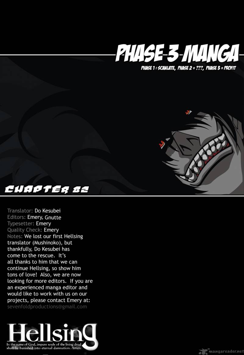 Hellsing Chapter 82 Page 1