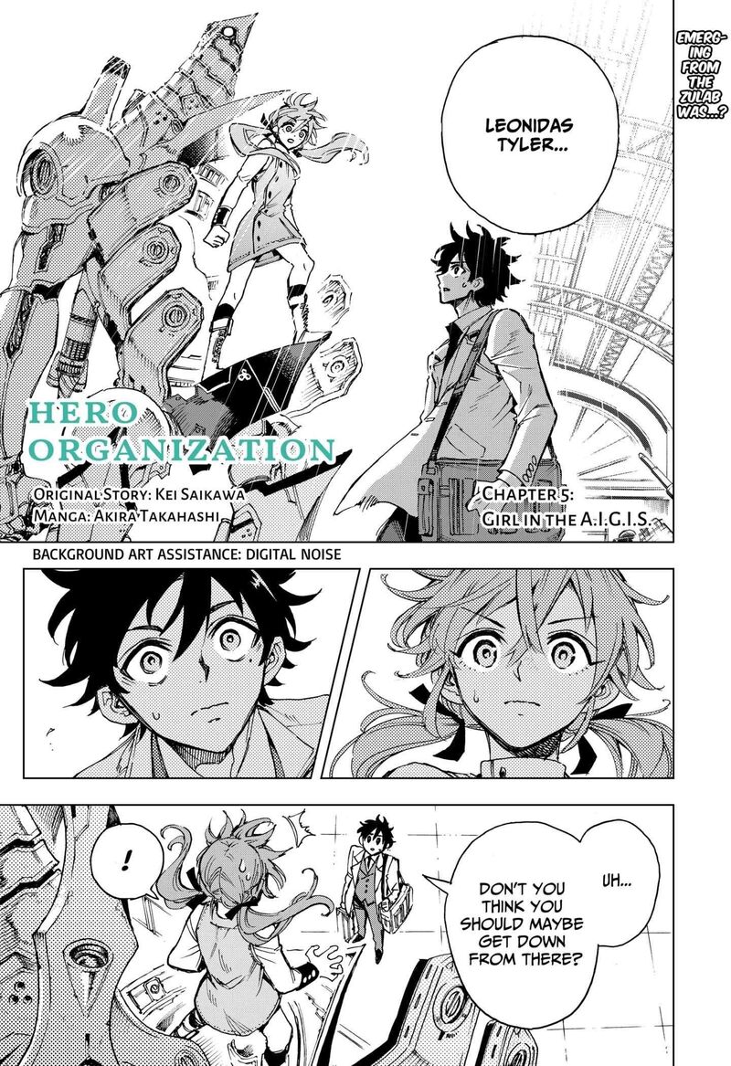 Hero Organization Chapter 5 Page 1