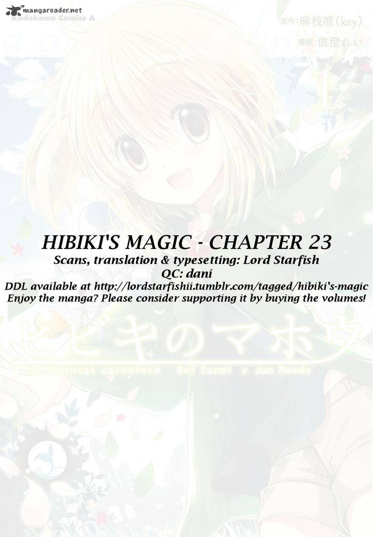 Hibiki No Mahou Chapter 23 Page 30