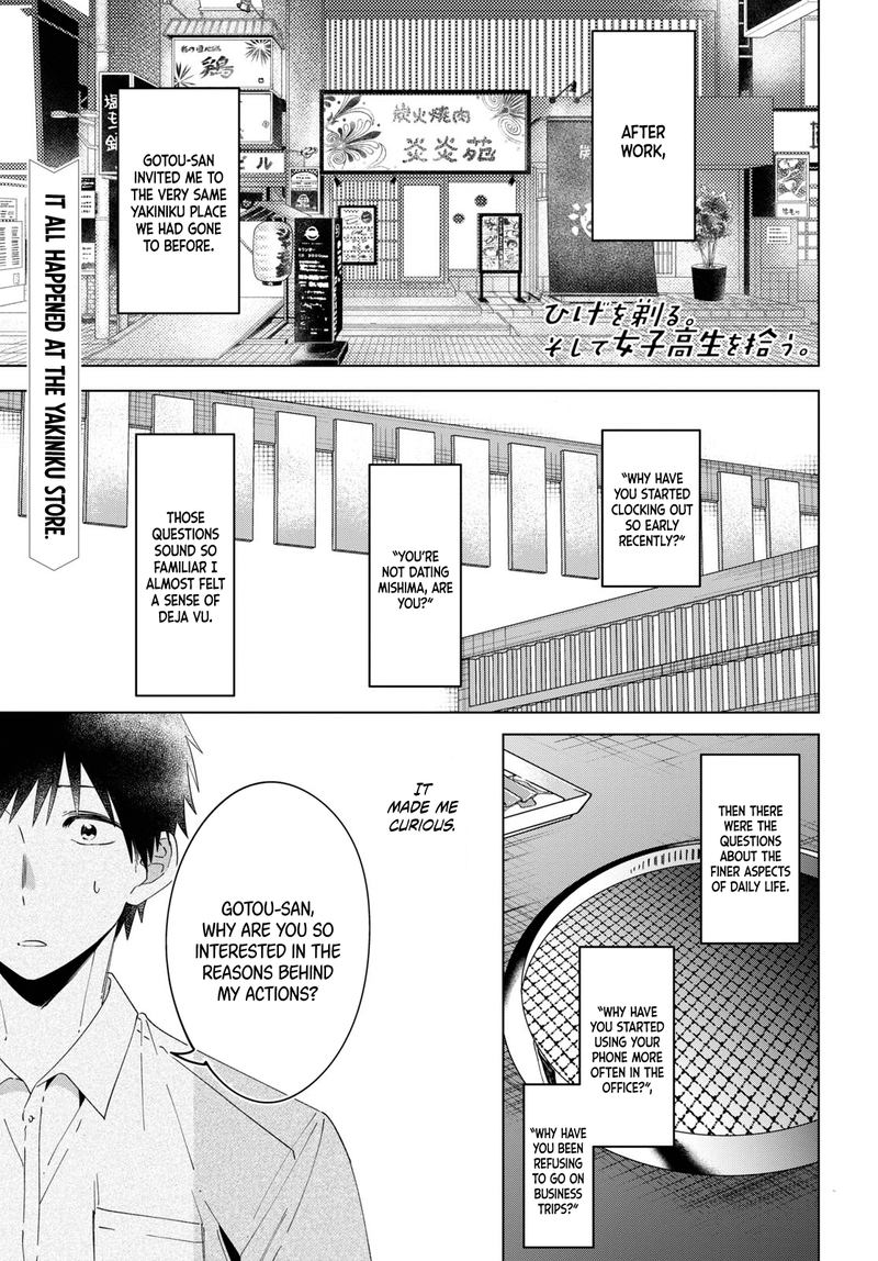 Hige Wo Soru Soshite Joshikosei Wo Hirou Chapter 14 Page 1