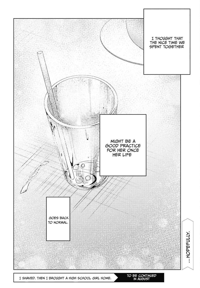 Hige Wo Soru Soshite Joshikosei Wo Hirou Chapter 59b Page 12