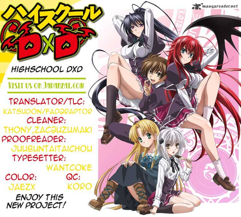 Highschool Dxd Chapter 1 Page 9