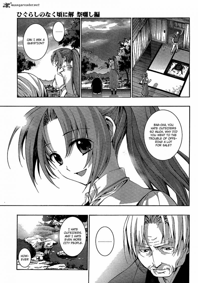 Higurashi No Naku Koro Ni Matsuribayashi Chapter 14 Page 6