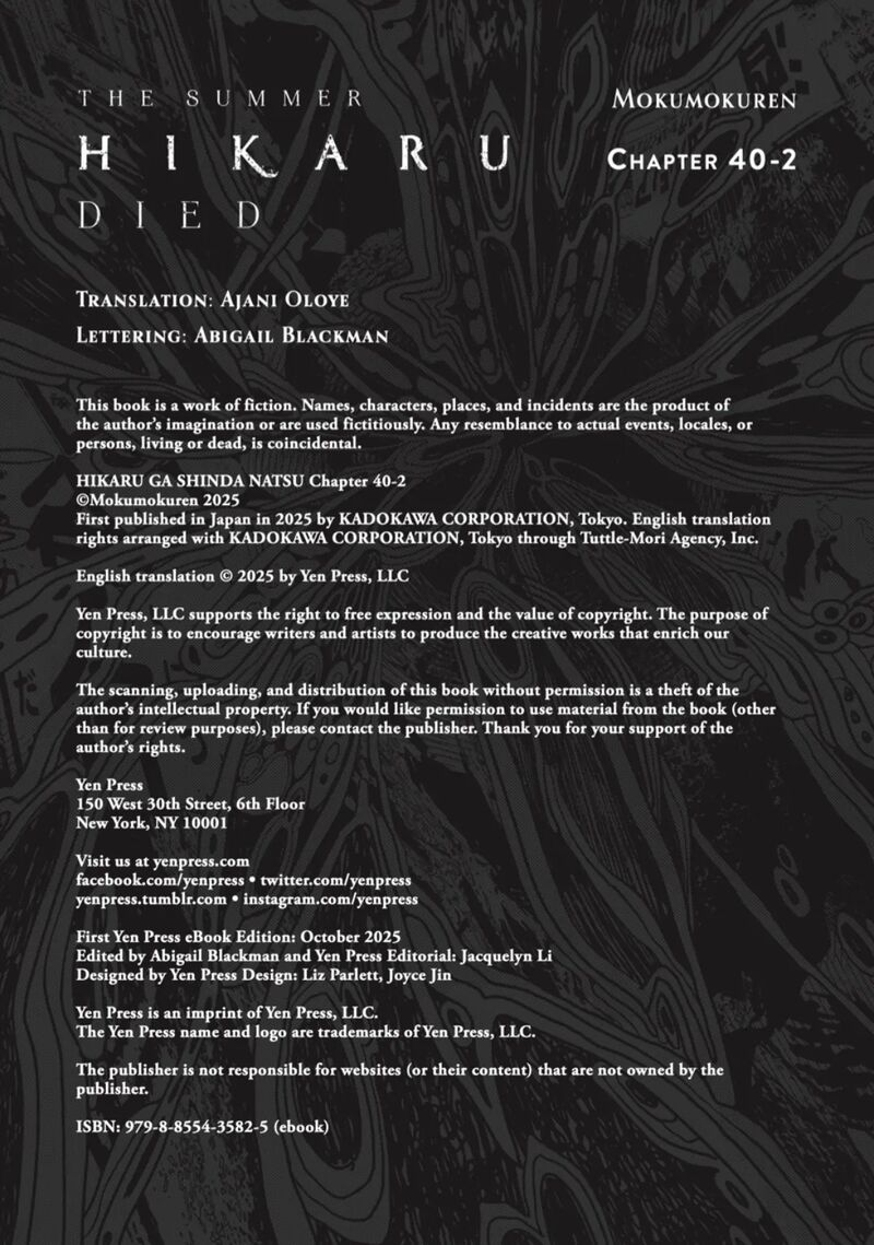 Hikaru Ga Shinda Natsu Chapter 40b Page 12