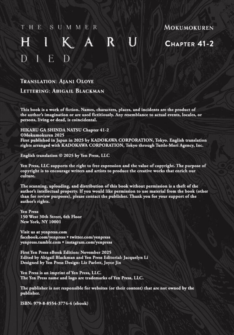 Hikaru Ga Shinda Natsu Chapter 41b Page 13