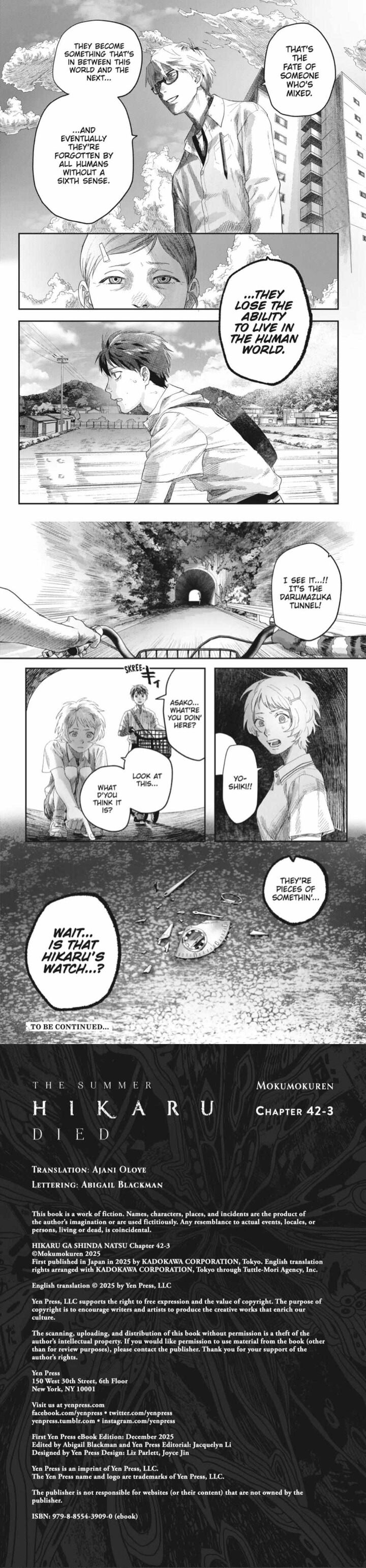 Hikaru Ga Shinda Natsu Chapter 42c Page 3