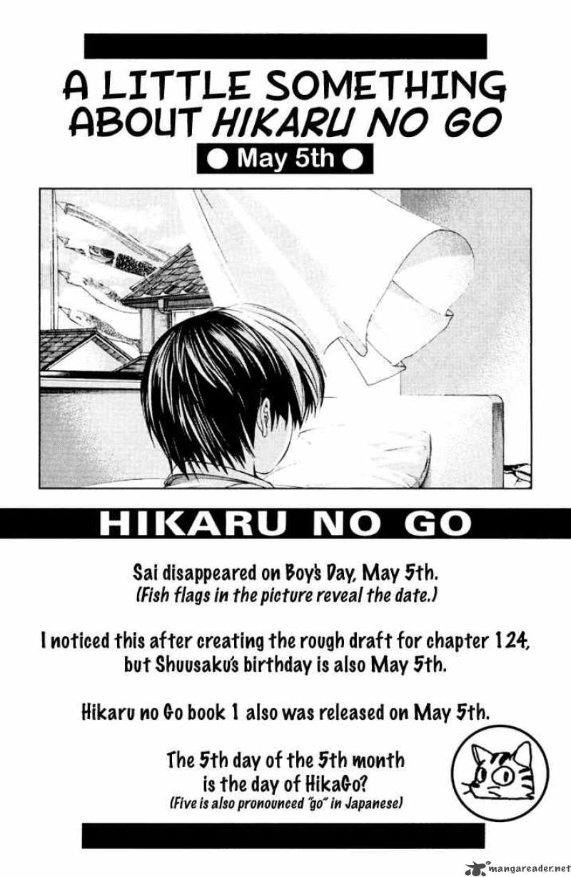 Hikaru No Go Chapter 125 Page 1